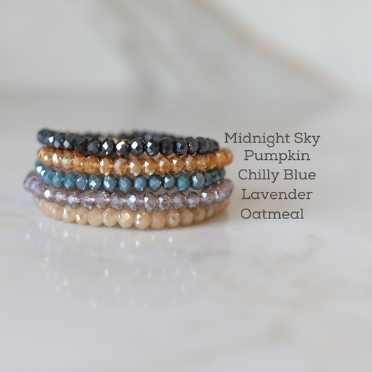 Basic Fall Mix Personalized Crystal Stacks