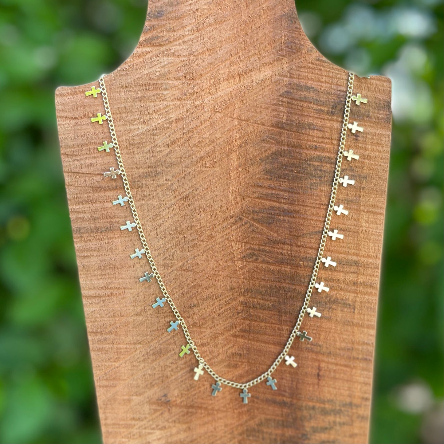 Mini Cross Layering Necklace