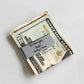 Engraved Font Money Clip in silver