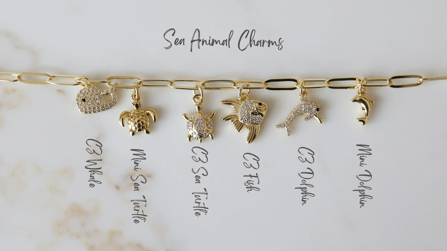 Sea Animal Charm Options
