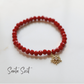 Christmas Crystal Stack Bracelets