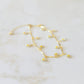 Daisy Anklet Multicolored Enamel Daisy Charms
