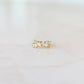 Heart Cross Ring | Cubic Zirconia