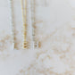 Pearl Initial Necklace