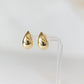 Raindrop Stud Earring in Gold