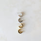 Thick Huggie Hoops available in Gold or Silver
