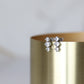 Triple CZ Stud in Silver
