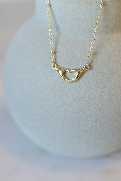 Taylor's Version - Heart Hands Necklace