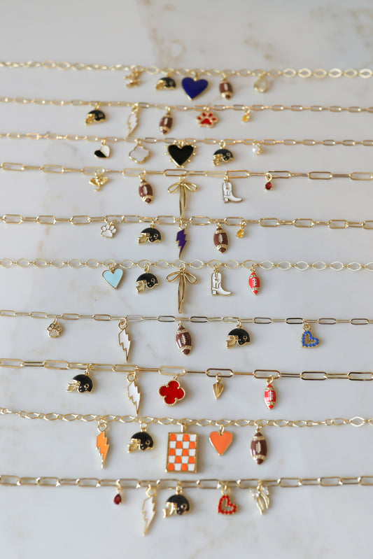 DIY Charm Necklace | Game Day