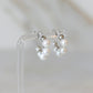 Graduated Pearl Hoops