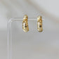 Coil Huggie Hoop Earrings