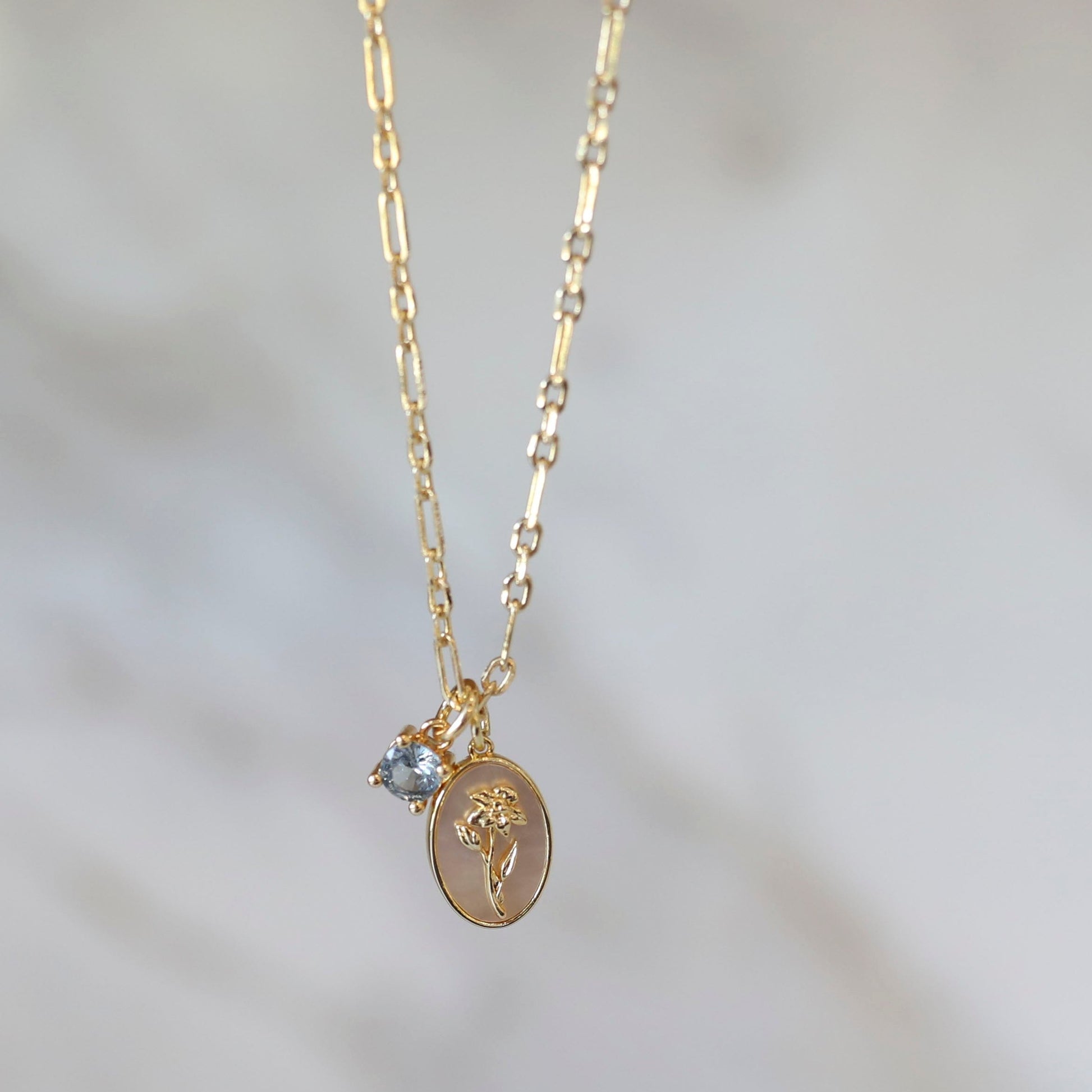 Birth Month Duo Necklace