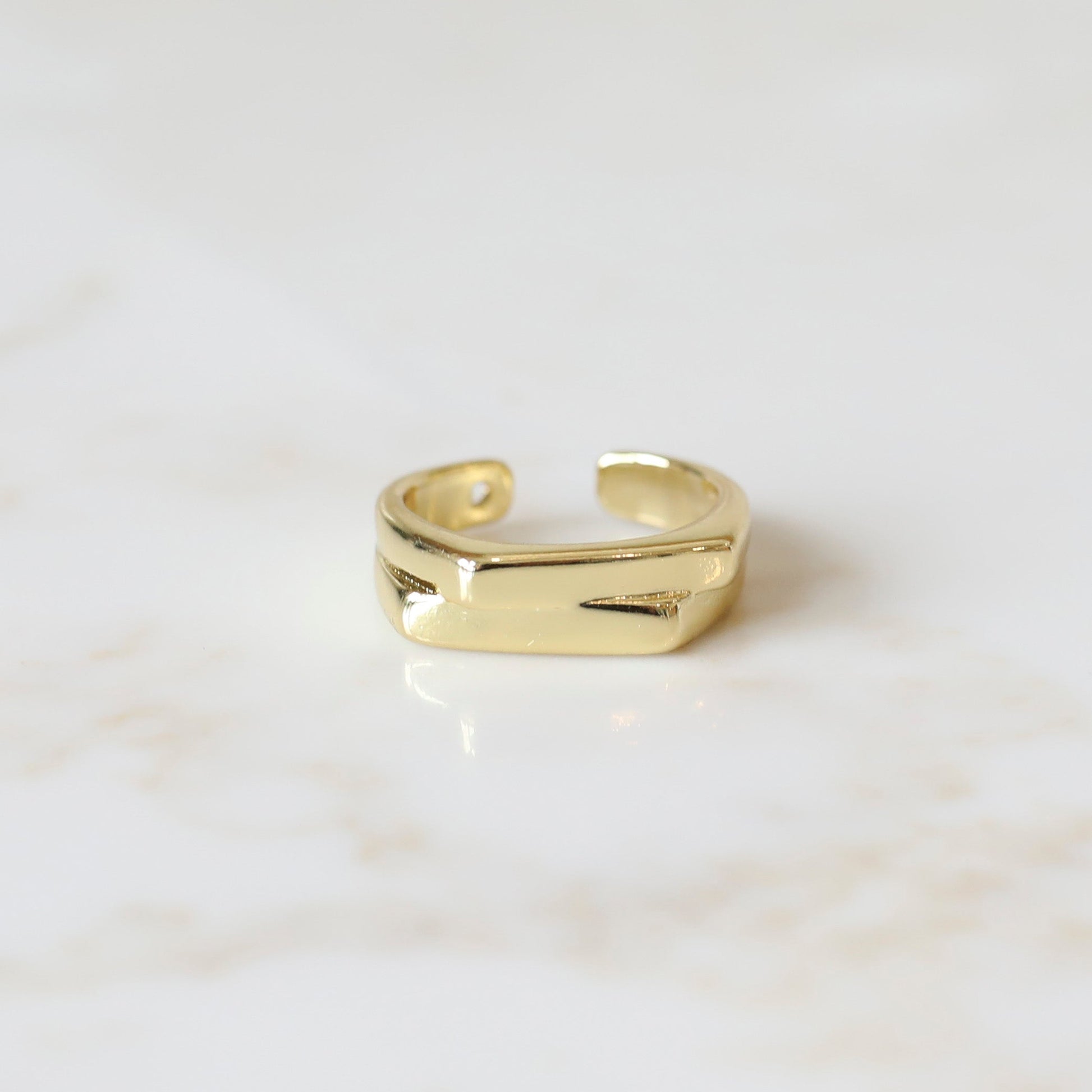 Double Bar Stacking Ring