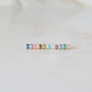 Rectangle Birthstone Studs