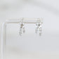 Graduated CZ Hoops