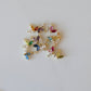 Mini Fan Birthstone Necklace