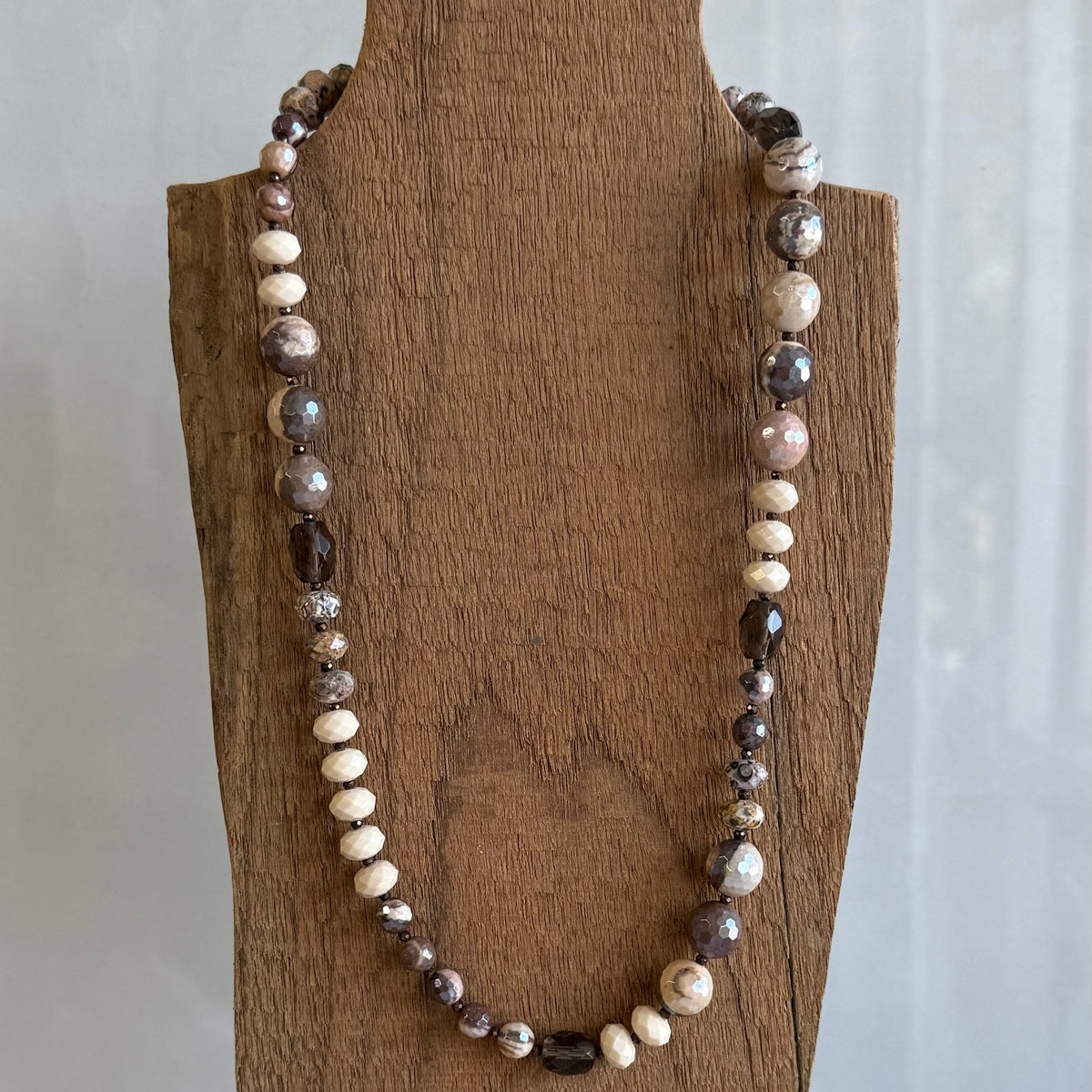 Cashmere Gemstone Necklace