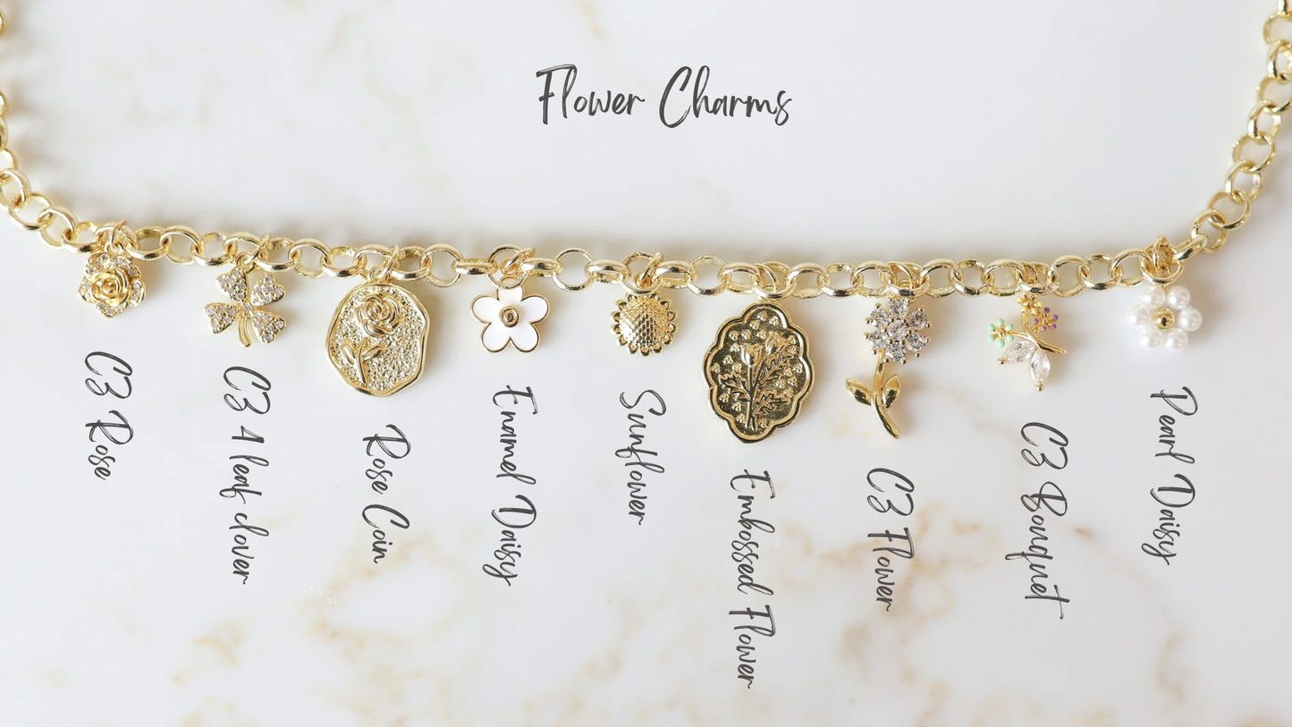 Flower Charm Options