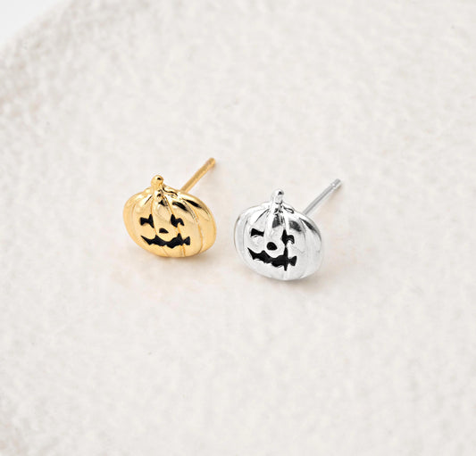 Jack-O-Lantern Studs