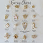 DIY Charm Hoops