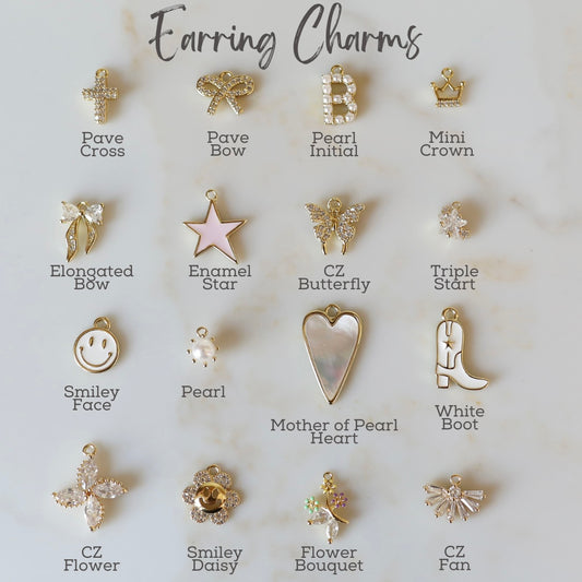DIY Charm Hoops