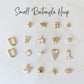 DIY Charm Hoops