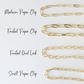 DIY Charm Necklace | Paperclip Chain