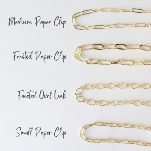 DIY Charm Necklace | Paperclip Chain