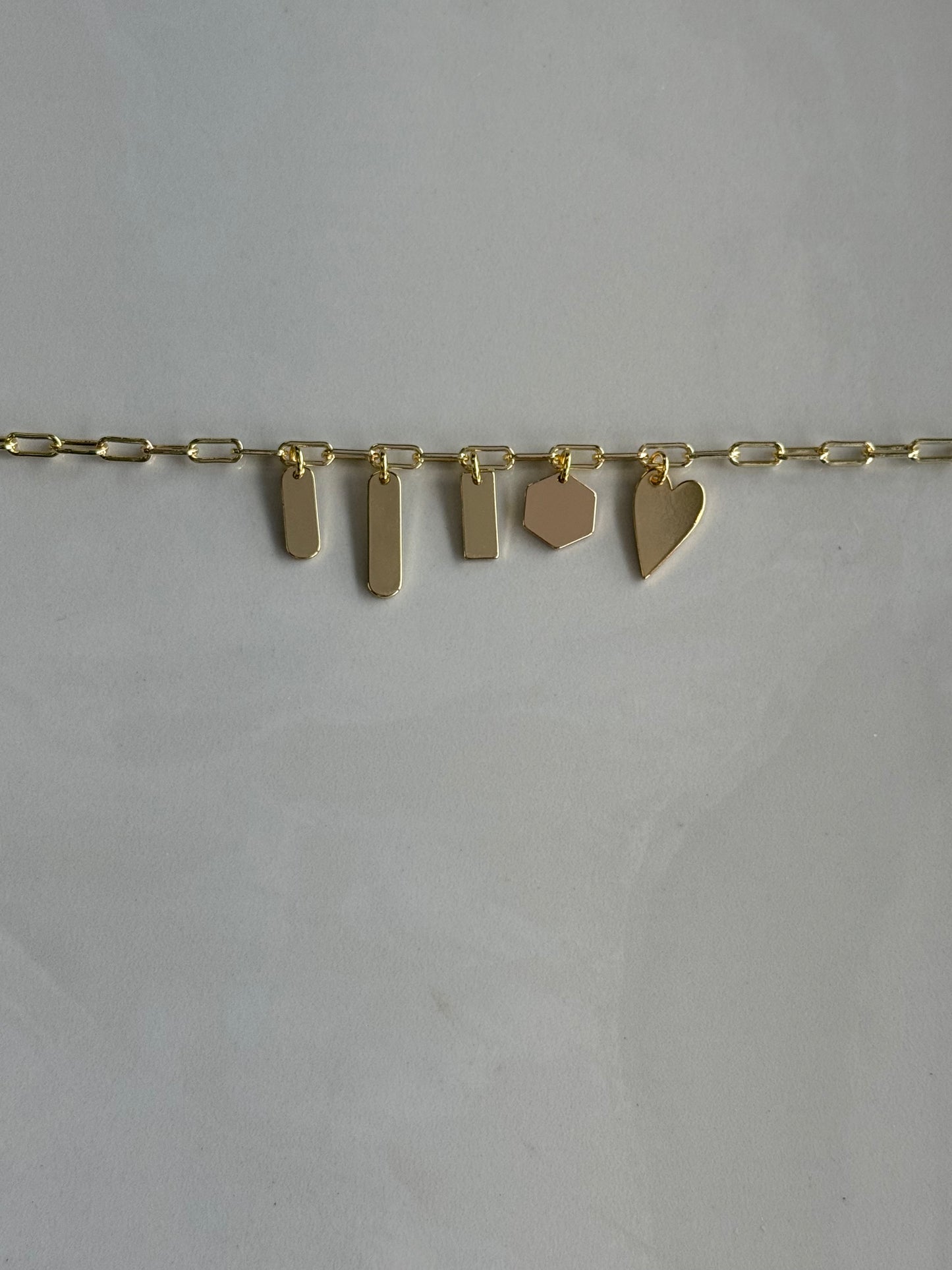 DIY Engraved Charm Necklace