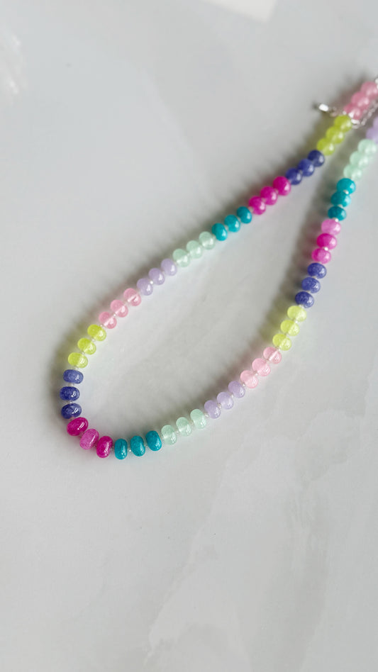 Vibrant Jade Necklace | Gemstone Necklace