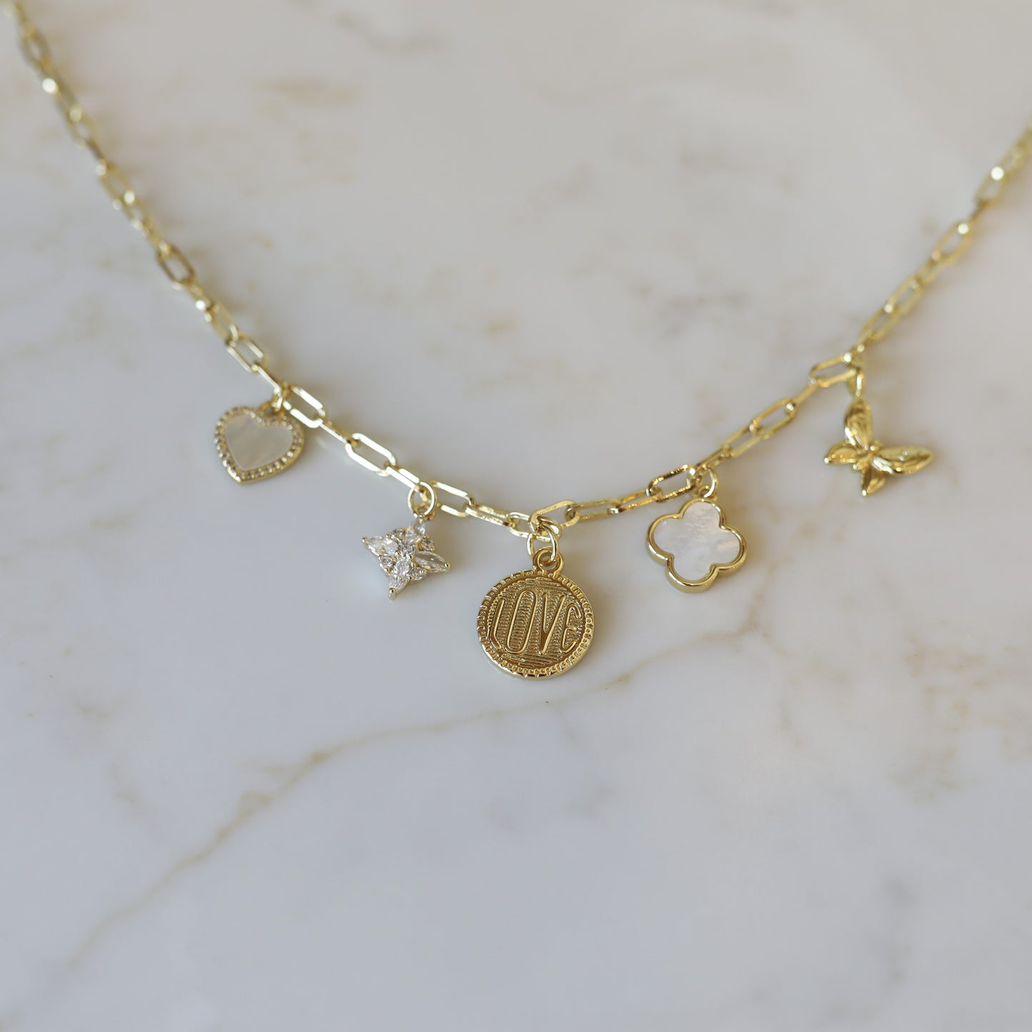 Love Charm Necklace