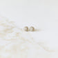 Pave Sphere Stud | Cubic Zirconia