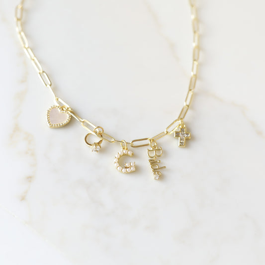 Bridal Charm Necklace