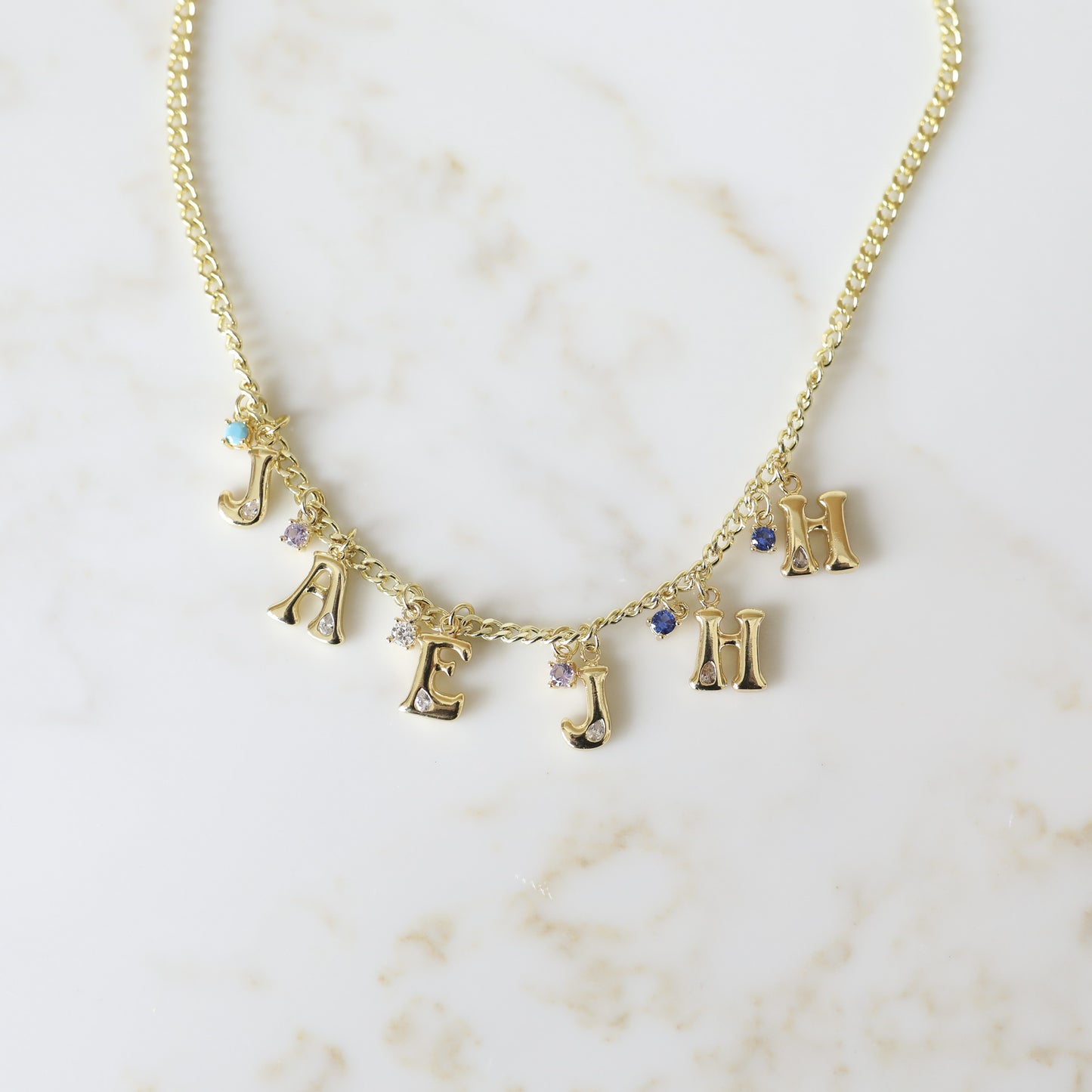 Family Initial Necklace