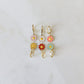 Mini Daisy Hoops | Enamel