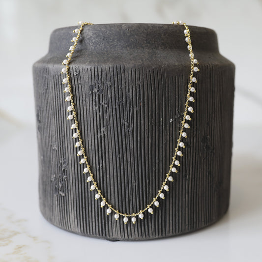 Mini Pearl Layering Necklace