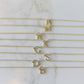 Wire Initial Necklace