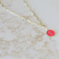 Vibrant Enamel Cross Pendant Necklace