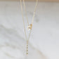 Cubic Zirconia Layered CZ Necklace