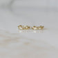 Speckled Pearl Hoop Earrings