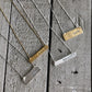 Personalized Horizontal Bar Necklace 