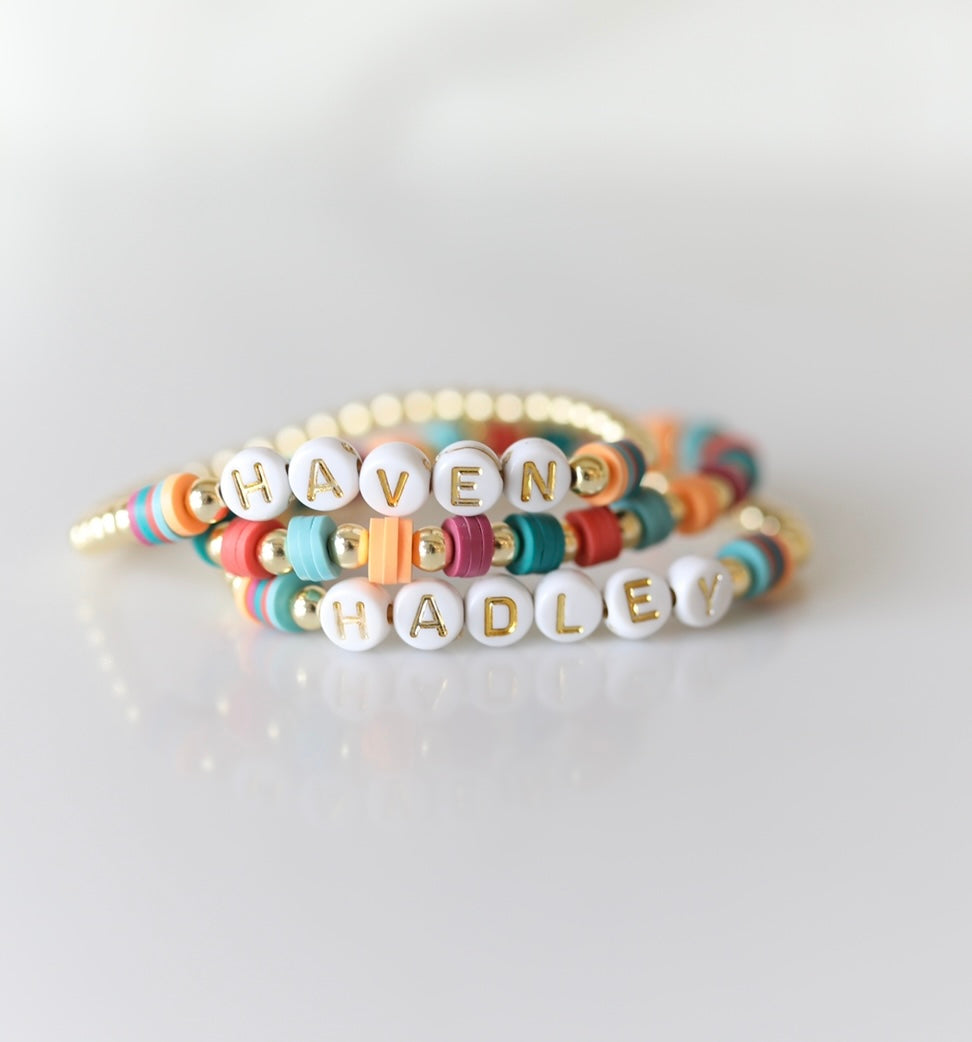 Golden Hour Stack Bracelets | Heshi Beads