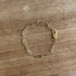 Gold Layering Bracelet