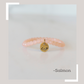 Personalized Crystal Stack in Salmon