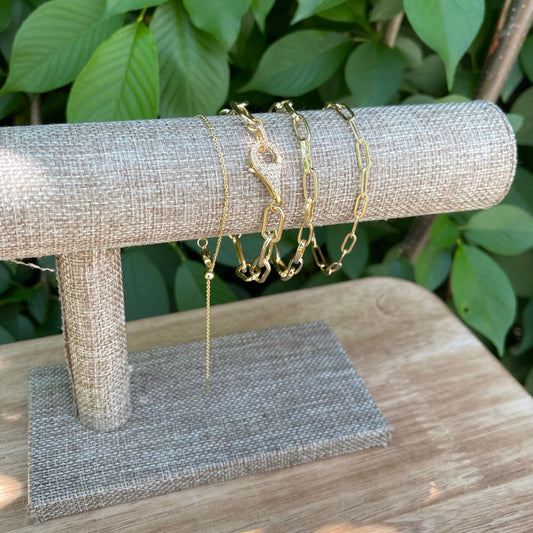 Gold Layering Bracelets