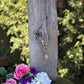 Memory Flower Long Asymmetrical Necklace