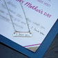 Handwriting Jewelry | Thin Horizontal Bar Necklace