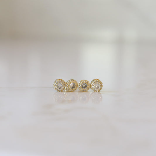 Timeless Cubic Zirconia Studs